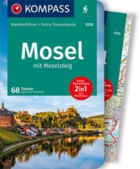 Bild vom Artikel KOMPASS Wanderführer Mosel mit Moselsteig, 68 Touren vom Autor Bernhard Pollmann