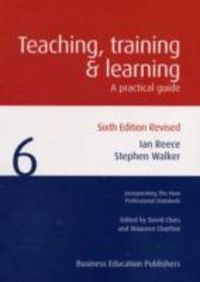 Produktbild: Reece, I: Teaching Training and Learning