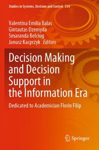 Produktbild: Decision Making and Decision Support in the Information Era