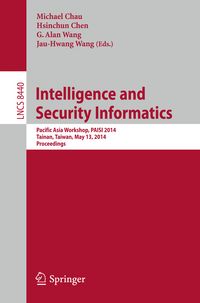 Produktbild: Intelligence and Security Informatics
