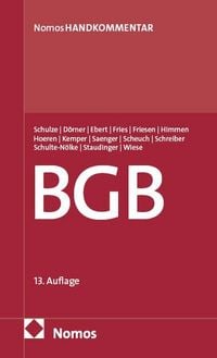 Produktbild: B&uuml;rgerliches Gesetzbuch