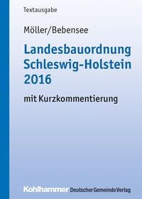 Produktbild: Landesbauordnung Schleswig-Holstein 2016