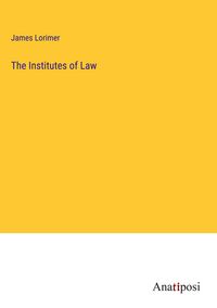Produktbild: The Institutes of Law