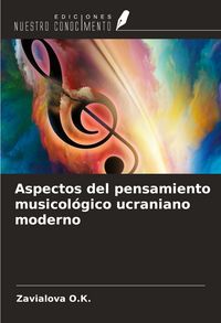 Produktbild: Aspectos del pensamiento musicol&oacute;gico ucraniano moderno