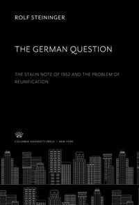 Produktbild: The German Question