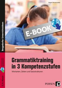 Produktbild: Grammatiktraining in 3 Kompetenzstufen 5./6. Kl.