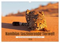 Produktbild: Namibias faszinierende Tierwelt (Wandkalender 2026 DIN A3 quer), CALVENDO Monatskalender