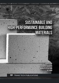 Produktbild: Sustainable and High-Performance Building Materials