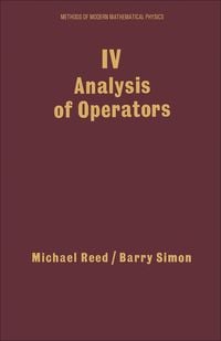 Produktbild: IV: Analysis of Operators
