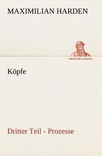 Produktbild: K&ouml;pfe. Dritter Teil