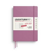 Produktbild: Wochenkalender & Notizbuch Medium (A5) 2027, 18 Monate, Dusty Rose, Deutsch