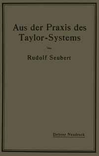 Produktbild: Aus der Praxis des Taylor-Systems
