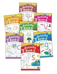 Produktbild: Jolly Phonics Activity Books 1-7