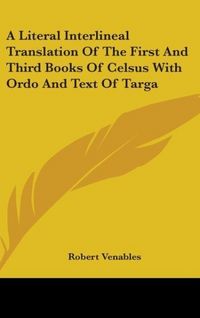Produktbild: Venables, R: Literal Interlineal Translation Of The First An