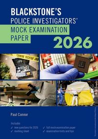 Produktbild: Blackstone's Police Investigators' Mock Exam 2026