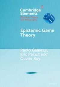 Produktbild: Epistemic Game Theory