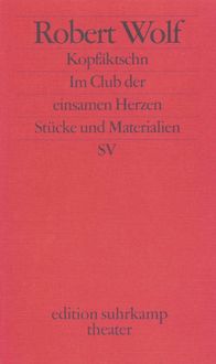 Produktbild: Kopf&auml;ktschn. Im Club der einsamen Herzen