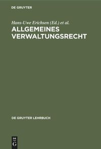 Produktbild: Allgemeines Verwaltungsrecht
