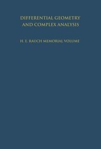 Produktbild: Differential Geometry and Complex Analysis