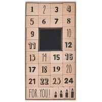 Produktbild: Stempelset Adventskalenderzahlen 29 Stk