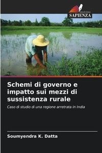 Produktbild: Datta, S: Schemi di governo e impatto sui mezzi di sussisten