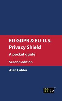 Produktbild: EU GDPR & EU-U.S. Privacy Shield: A pocket guide, second edition