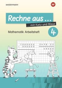 Produktbild: Rechne aus mit Katz und Maus - Mathematik Arbeitshefte Ausgabe 2018