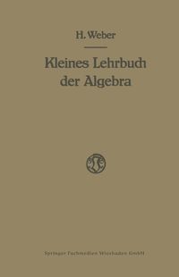 Produktbild: Lehrbuch der Algebra