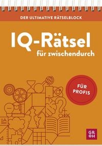 Produktbild: Der ultimative R&auml;tselblock &ndash; IQ-R&auml;tsel f&uuml;r zwischendurch