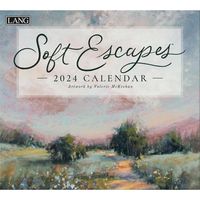 'Soft Escapes 2024 Wall Calendar' - 'Englische Bücher'