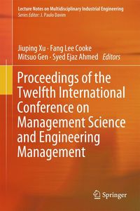 Produktbild: Proceedings of the Twelfth International Conference on Management Science and Engineering Management