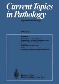 Produktbild: Current Topics in Pathology