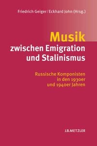 Produktbild: Musik zwischen Emigration und Stalinismus