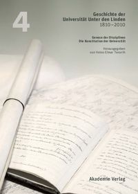 Produktbild: Geschichte der Universit&auml;t Unter den Linden 1810-2010