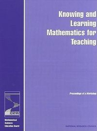 Produktbild: Knowing and Learning Mathematics for Teaching