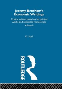Produktbild: Jeremy Bentham's Economic Writings