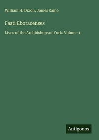 Produktbild: Fasti Eboracenses