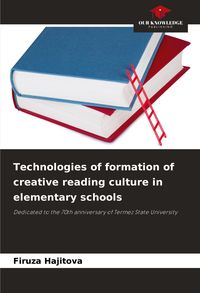 Produktbild: Technologies of formation of creative reading culture in elementary schools