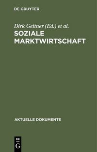 Produktbild: Soziale Marktwirtschaft