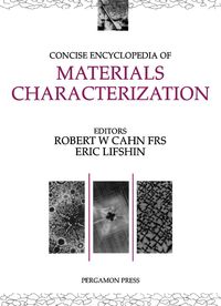 Produktbild: Concise Encyclopedia of Materials Characterization