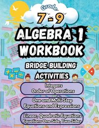 Produktbild: Summer Math Algebra 1 Workbook Grade 7-9 Bridge Building Activities