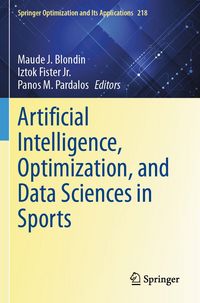 Produktbild: Artificial Intelligence, Optimization, and Data Sciences in Sports