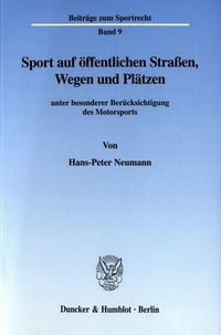 Produktbild: Sport auf &ouml;ffentlichen Stra&szlig;en, Wegen und Pl&auml;tzen