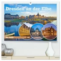 Produktbild: Dresden an der Elbe - Der Planer (hochwertiger Premium Wandkalender 2027 DIN A2 quer), Kunstdruck in Hochglanz