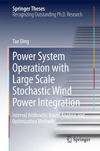 Produktbild: Power System Operation with Large Scale Stochastic Wind Power Integration