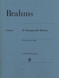 Produktbild: Johannes Brahms - 51 &Uuml;bungen f&uuml;r Klavier