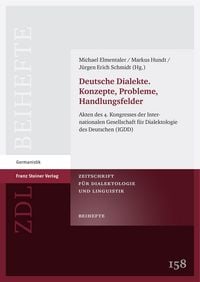 Produktbild: Deutsche Dialekte. Konzepte, Probleme, Handlungsfelder