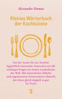Produktbild: Kleines W&ouml;rterbuch der Kochk&uuml;nste