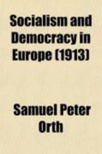 Produktbild: Socialism and Democracy in Europe