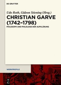 Produktbild: Christian Garve (1742-1798)